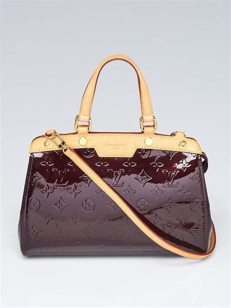 LOUIS VUITTON Vernis Brea PM Amarante 